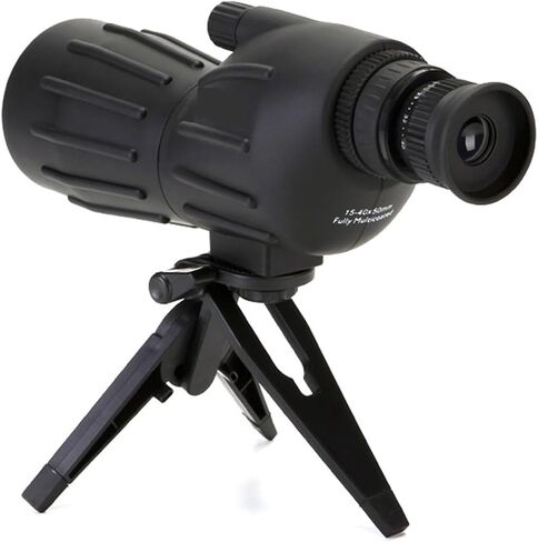 تلسكوب أحادي HD قوي 15-40 × 50 مع ترايبود - مثالي لمشاهدة الطيور والسياحة والصيد مع صور حادة in Saudi Arabia