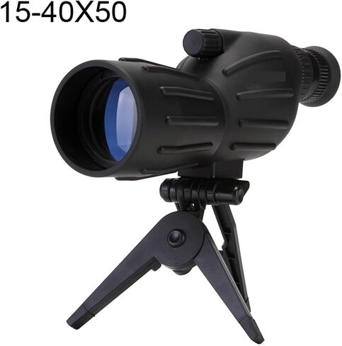 تلسكوب أحادي HD قوي 15-40 × 50 مع ترايبود - مثالي لمشاهدة الطيور والسياحة والصيد مع صور حادة in Saudi Arabia