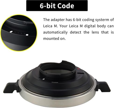 Lens Mount Adapter Ring Compatible with LPL Cinema Lens to Leica M Camera in Kuwait