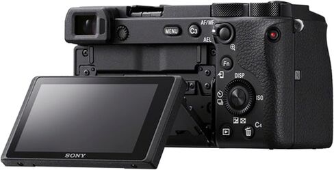 Sony a6600 APS-C Exmor CMOS Sensor, 24MP Mirrorless Camera with 18-135mm Lens,LED Light, Microphone, 128GB Extreme Speed, U-Grip, Filters, Tripod, Case, Software, & More – Pro Video Bundle (38pc) in Saudi Arabia