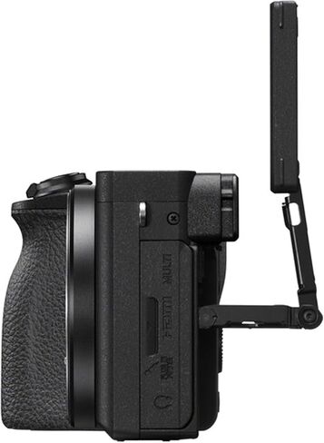 Sony a6600 APS-C Exmor CMOS Sensor, 24MP Mirrorless Camera with 18-135mm Lens,LED Light, Microphone, 128GB Extreme Speed, U-Grip, Filters, Tripod, Case, Software, & More – Pro Video Bundle (38pc) in Saudi Arabia