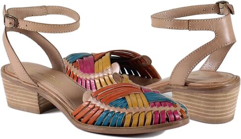 Diba True Womens Shootin Star Star Strap Sandals عرضية منخفضة منخفضة الكعب 1-2 " - Beige ، Multi in Kuwait