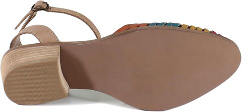 Diba True Womens Shootin Star Star Strap Sandals عرضية منخفضة منخفضة الكعب 1-2 " - Beige ، Multi in Kuwait