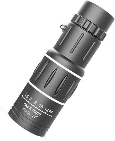 16x52 Powerful Zoom Monocular Telescope Binoculars - Long Range Night Vision Spyglass for Outdoor, Camping, Bird Watching, and Wildlife Observation in Saudi Arabia