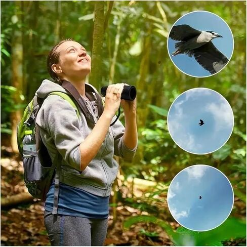 16x52 Powerful Zoom Monocular Telescope Binoculars - Long Range Night Vision Spyglass for Outdoor, Camping, Bird Watching, and Wildlife Observation in Saudi Arabia