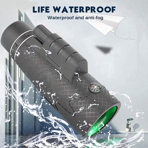 20x60 High Power Monocular Telescope - Compact with BAK4 Prism Lens, Compass, Smartphone Adapter, and Tripod in Saudi Arabia