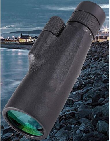 10-30x50 Zoom Monocular Telescope with Waterproof BAK4 Prism Lens - Perfect for Bird Watching, Theaters, and Concerts, Smartphone Adapter and Tripod Included in Saudi Arabia