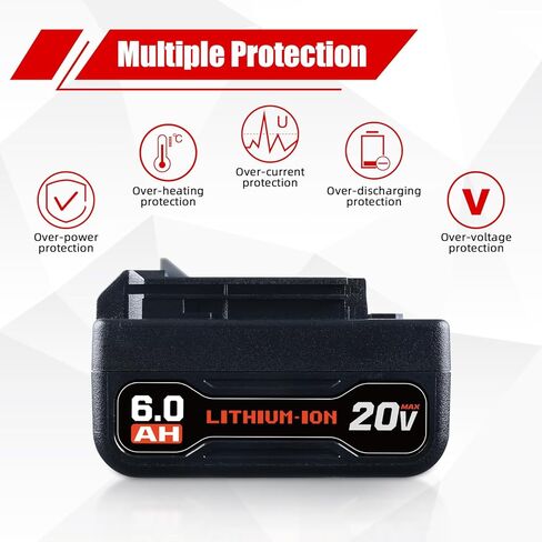 20V MAX 5.0AH استبدال بطارية الليثيوم متوافقة مع كابل Porter PCC680L PCC685L مع أدوات الطاقة اللاسلكية 20V Cable 20V in Kuwait