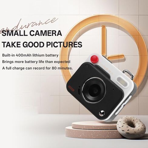 BEWINNER 1080P DIGITAL CAMERA 48MP مع شاشة LCD 1.77 بوصة ، كاميرا فيديو رجعية مع حصة فورية OTG ، 6 مرشحات ، تسجيل حلقة ، مثالية للطلاب ، المراهقين ، السفر (KHAKI BROWN) in Kuwait