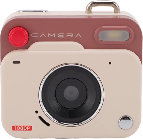 BEWINNER 1080P DIGITAL CAMERA 48MP مع شاشة LCD 1.77 بوصة ، كاميرا فيديو رجعية مع حصة فورية OTG ، 6 مرشحات ، تسجيل حلقة ، مثالية للطلاب ، المراهقين ، السفر (KHAKI BROWN) in Kuwait