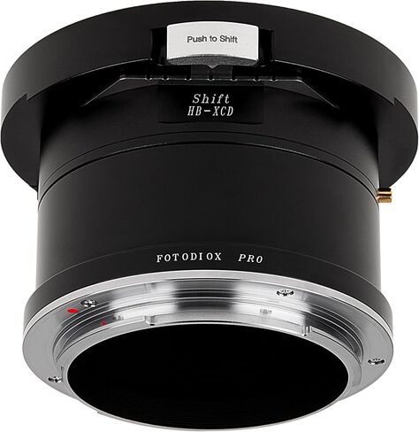 Fotodiox Pro Lens Mount Shift Adapter - متوافق مع عدسة Hasselblad v Mount SLR إلى كاميرات Hasselblad X -System (XCD) in Kuwait