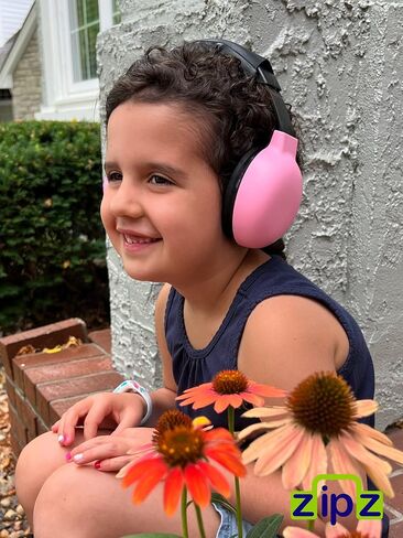 ZIPZ Baby & Toddler Earmuffs - Baby Headphones for Noise - ANSI-Certified Toddler Ear Protection - Safe for Baby’s Soft Spot in Saudi Arabia
