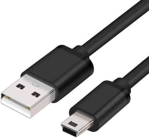 maxllto 6ft extra mini mini cable for Sony HandyCam DCR-DVD403 / DCR-DVD403E / DCR-DVD405 / DCR-DVD408 وأجهزة أكثر محمولة مع مقبس USB صغير in Saudi Arabia