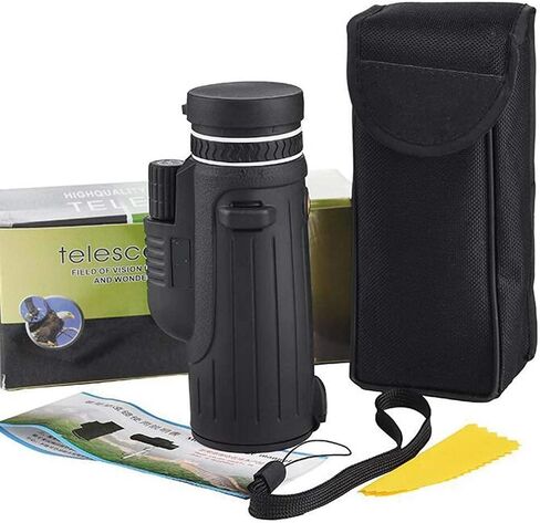 الرؤية أحادية 10 × 42 تدعم الأداء عالي الأداء كاميرا الهاتف المحمول FMC Broadband Green Film Telescope لمشاهدة الطيور معسكر الصيد in Saudi Arabia
