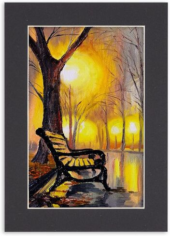 13x19 حصيرة لـ 18x24 الإطار - Precut Mat Board Board Black 13x19 Photo Matte مصنوعة لتناسب إطار صورة 18x24 ، لوحة متميزة للصور العائلية ، مجموعات العرض ، الفن ، تأطير الصور ، حزمة 1 حصيرة in Saudi Arabia