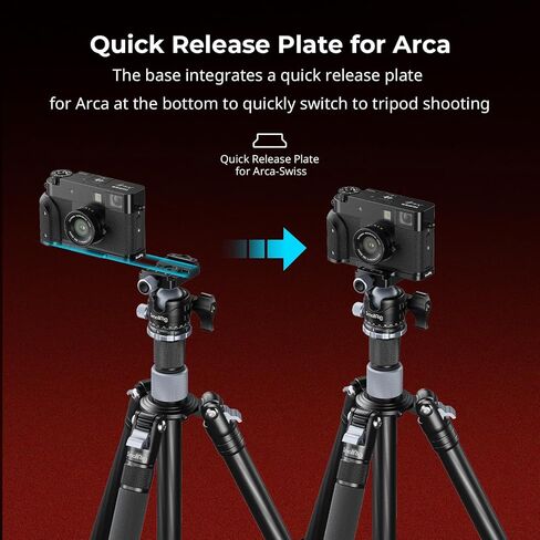 قبضة صغيرة على شكل نصف L لكاميرا Fujifilm x نصف ، لوحة إطلاق سريعة مدمجة لـ ARCA ، مقبض سيليكون خفيف الوزن مع غطاء حذاء ساخن (Silver)-5216 in Saudi Arabia
