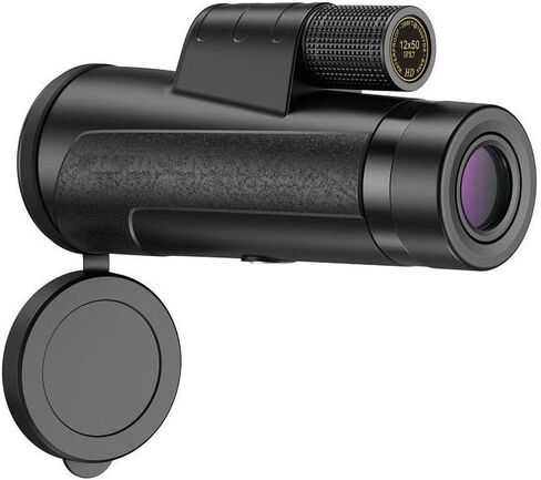 12x50 HD Mini أحادي النطاقات في الهواء الطلق مع Compass Phone Clip Tripod Monocular in Saudi Arabia