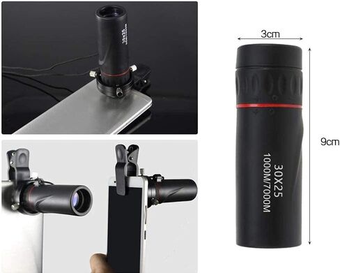 30x25 Handy Ultra HD Monocular for Bird Watching Sports Travelling Camping Hiking and Outdoor Activities in Saudi Arabia
