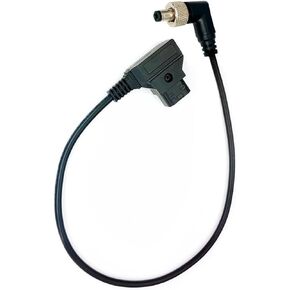 D-Tap to DC Power Cable Compatible with Atomos Ninja V Canon C70 Hollyland Mars 400s Blackmagic Monitor Aputure Light – 23.6 Inch Locking Right Angle DC Cord in Saudi Arabia