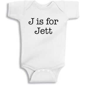 J مخصص لـ Jett Baby Infant Bodysuit in Kuwait