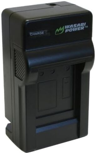 شاحن بطارية Wasabi Power CAS NP-6L للكاميرا الرقمية العامة FHD 1080P 44MP. متوافق مع Aasonida ، Camkory ، Greyka ، Hooruan ، Iweukjlo ، Lamphle ، Lecran ، Nsoela ، Vahoiald ، Yoodee ، والمزيد in Saudi Arabia