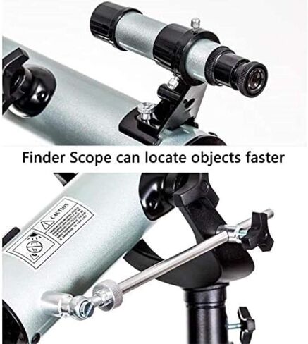 High Power Astronomical Telescope, 800mm Focal Length 60mm Aperture Refractor Monocular Telescope with Tripod for Kids & Beginners, 150X Magnification, Ideal for Sky & Star Watching, Indoor & Outdoor in Saudi Arabia