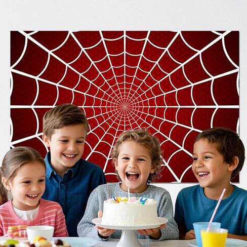 Backdrop Backdrop ، 6 × 4 قدمًا من البوليستر العنكبوت على شبكة الإنترنت ، بانر عيد ميلاد قابلة للغسل وقابلة لإعادة الاستخدام ، ودعائم الصور لحفلات أعياد الميلاد in Kuwait