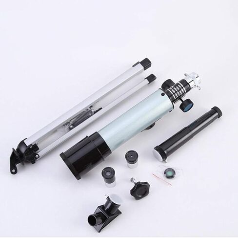 Monocular Telescope Kids Telescope for Adults Astronomy Beginners 50mm Aperture 360mm Mount Astronomical Refracting Portable Travel Telescope with Tripod and Finders Scope in Saudi Arabia