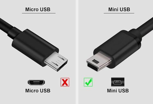 Maxllto 6ft extra استبدال كابل USB Mini Mini ، سلك كابل مزامنة شحن بيانات USB لـ Sony Cyber-Shot DSC-P31 DSC-P50 DSC-P51 DSC-P71 كاميرات رقمية in Saudi Arabia