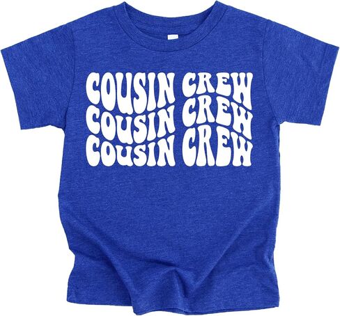 يحب الزيتون قمصان Apple Cousin Crew Wavy Thirts للأطفال الصغار والشباب in Kuwait