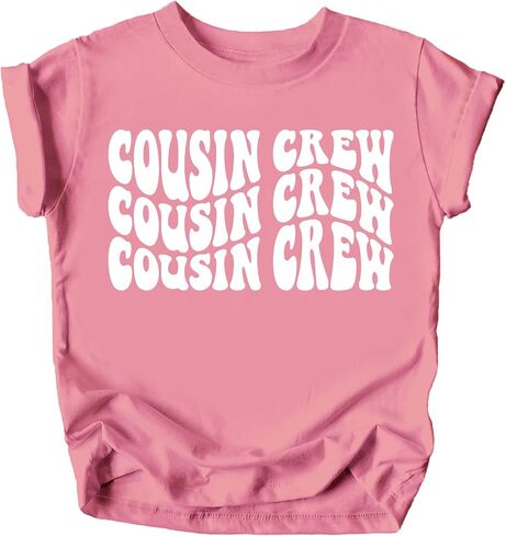 يحب الزيتون قمصان Apple Cousin Crew Wavy Thirts للأطفال الصغار والشباب in Kuwait