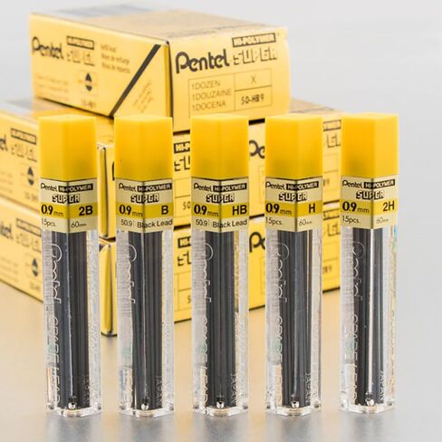 بنتل عبوة رصاص سوبر هاي بوليمر 0.9 ملم، اتش بي، 45 قطعة من الرصاص (L509BP3HB-K6) in Saudi Arabia