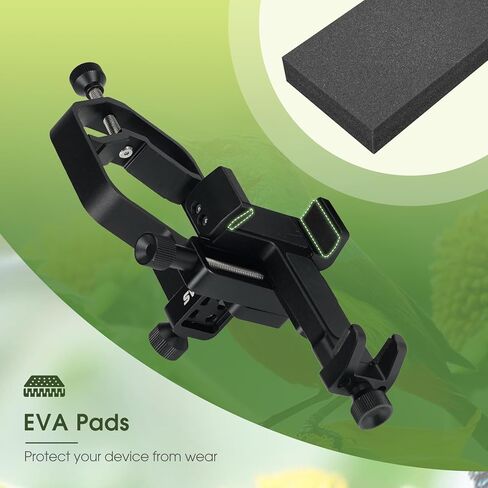 SV214 Pro 3-Axis Smartphone Adapter, for 44 to 64mm Eyepiece Diameter, Digiscoping Adapter Bundle with SV245 8 to 16mm Zoom Eyepiece Parfocal Design Dual Interface, for Astronomy Phone Photography in Saudi Arabia