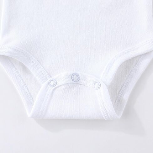طفل عكسي bodysuit 5 عبوات القطن طفل بوي فتاة رومبير للجنسين ملابس الأطفال 0-12 ممومة in Kuwait