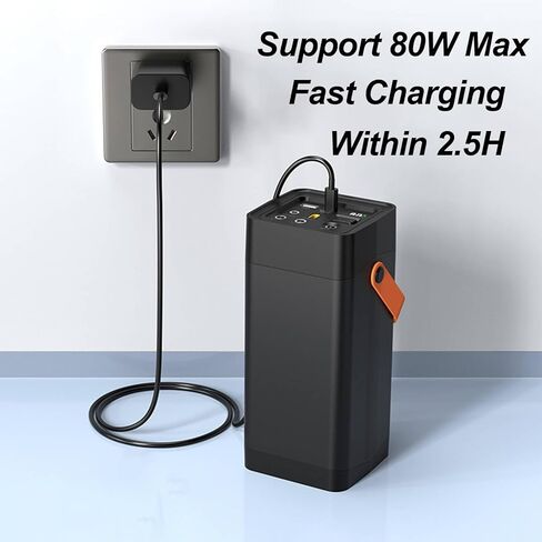 حزمة بطارية 12V ، 48000MAH 154WH حزمة بطارية ليثيوم أيون قابلة للشحن ، إخراج DC12V/9V // 5V ، DC5525/5521/XT30 إلخ. in Kuwait