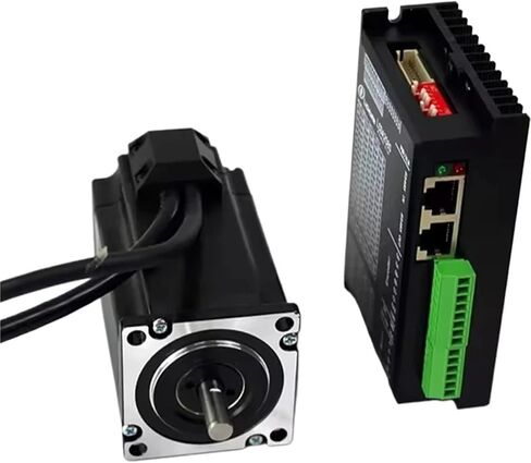 RS485 Stepper Motor Driver 4.5Nm 5.8A 2Phase 24 Closed Loop Stepper Motor with Driver Kit LCDA258S-RS485+LC60H2112 in Saudi Arabia