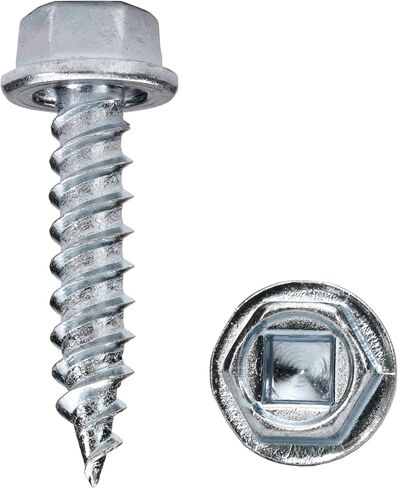 Midwest Fastdrive Pro Procks - #7 × 1/2 بوصة (500 عدد) مسامير ذاتية الدقة مع طرف مدبب وزنك - MW -FPS7X125 in Saudi Arabia