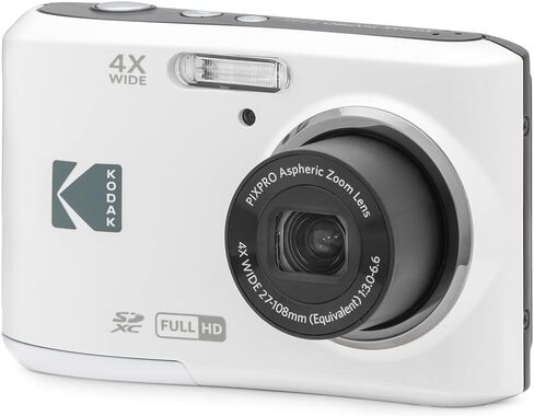 Kodak FZ45WH PIXPRO FZ45 16MP كاميرا رقمية حزمة بيضاء مع LEXAR Profession in Saudi Arabia