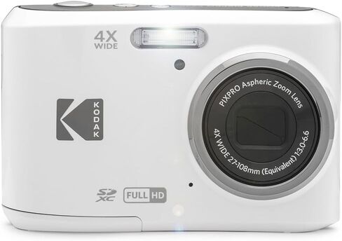 Kodak FZ45WH PIXPRO FZ45 16MP كاميرا رقمية حزمة بيضاء مع LEXAR Profession in Saudi Arabia