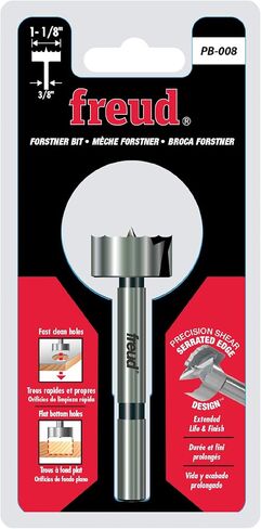 فرويد PB-008: 1-1/8 بوصة (قطر) Forstner Bit in Kuwait
