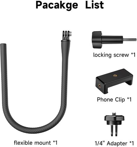 مشبك مرنة Mount Mount Selfie Stick Extension القطب للكاميرا ترايبود حامل الهاتف CLIP in Saudi Arabia