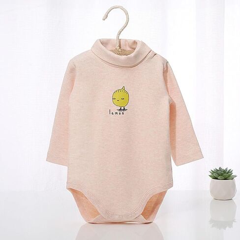 Baby Girls Clothes Long Sleeves Turtle-Neck Onsies Cotton Baby Bodysuit Pack of Toddler Clothing in Saudi Arabia