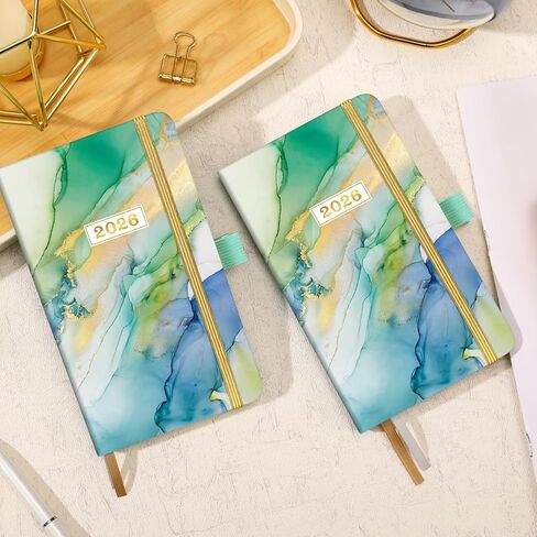 مخطط الجيب/تقويم الجيب 2024 - مخطط الجيب 2024، مخطط أسبوعي وشهري من يناير 2024 إلى ديسمبر 2024، 6.3 بوصة × 3.8 بوصة، مخطط جدول الأعمال ومنظم الجدول الزمني مع حلقة قلم، جيب داخلي، 2 إشارة مرجعية، مربوط - أخضر in Kuwait