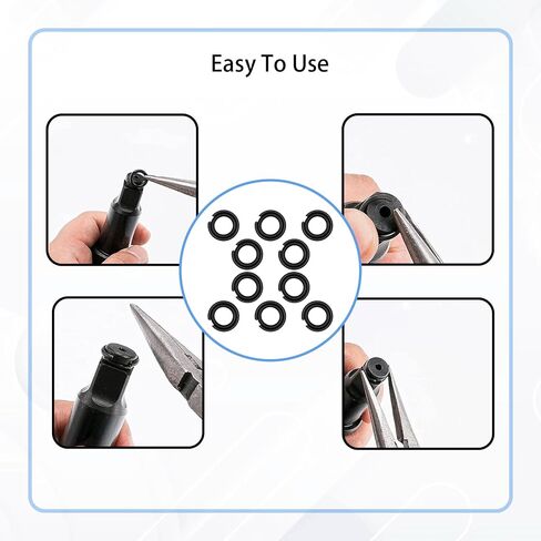 10 Sets of 1/2" Impact Wrench Retainer rings with O-ring, Compatible With Milwaukee Electric/Pneumatic Wrench in Saudi Arabia
