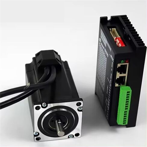 سائق السهود سائق 3n.m 4a 2phase 23 محرك ساكب حلقة مغلقة مع مجموعة سائق LCDA258S-RS485+LC57H2100 in Saudi Arabia
