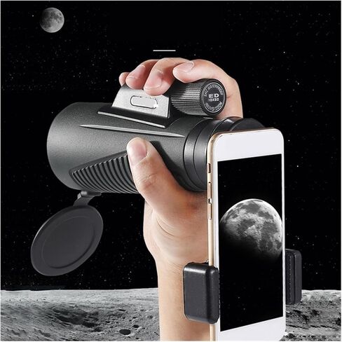 12x50 Ed Lens Monocular Telescope - تشتت منخفض ، IPX7 مقاوم للماء ، المدى الطويل ، PAK4 PRISM ، مثالي لمراقبة الطيور والسفر ، صور حادة in Saudi Arabia