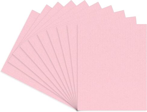 CountryArtHouse Soft Pink Acid Free 16x20 Backing Board - Uncut Photo Mat Board - 1 Sheet in Kuwait