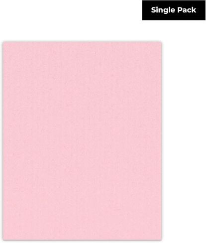 CountryArtHouse Soft Pink Acid Free 16x20 Backing Board - Uncut Photo Mat Board - 1 Sheet in Kuwait