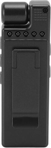 ASHATA 180° Rotatable Lens Night Body Cam with 4 Fill Lights and 1200mAh Battery for Police Outdoor Sports Video Recorder, Supports 4K in Saudi Arabia