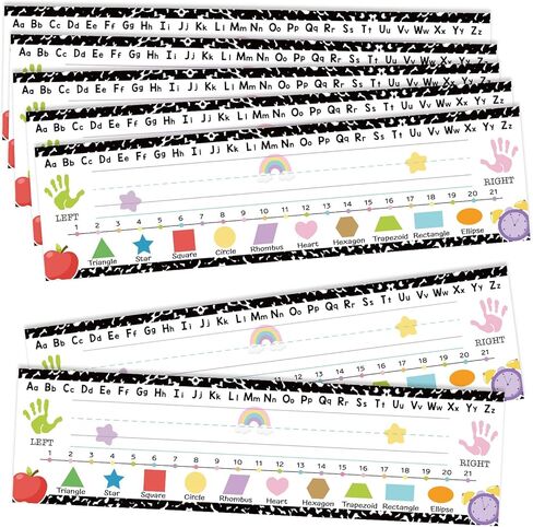 Outus 48 Pcs Cactus Name Tags Labels Cactus Cutouts Nameplate for Classroom School Name Tags for Desk Number Line Classroom Decor ABC Alphabet Decor Kids Preschool Bulletin Board(Cactus) in Saudi Arabia